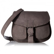 REBECCA MINKOFF BIKER SADDLE 女士真皮铆钉马鞍包