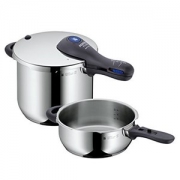 WMF 完美福 Perfect Plus系列 0793896040 不锈钢压力锅套装 6.5L+3L