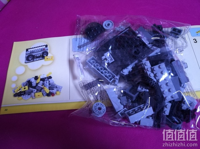 LEGO 乐高10702 创意拼砌套装开箱体验