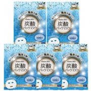 Cotton labo碳酸炭酸保湿补水抗氧化面膜 3枚入×5