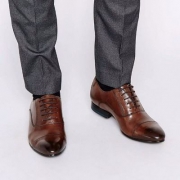 Joseph Abboud Rosen 男士系带真皮鞋 两色 $42