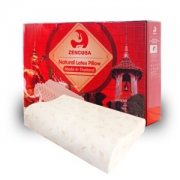 zencosa 泰国原装 纯天然乳胶平滑高低枕 THP6