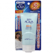 乐敦（ROHTO） SKIN AQUA SARAFIT 水感防晒霜 SPF50+ 80g 速干耐汗配方 清爽不黏腻