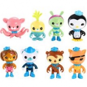 Fisher-Price 费雪 Octonauts 海底小纵队 Y9297 探险队员8个装 折69.2元（149，双重优惠）
