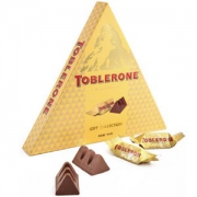 TOBLERONE 瑞士三角 迷你牛奶巧克力 礼盒装 184克 *10件