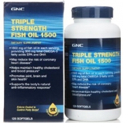 GNC 健安喜 三倍鱼油胶囊 120粒