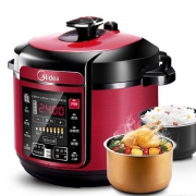 美的（Midea） MY-QC50A5 电压力锅 5L 一锅双胆 微电脑控制