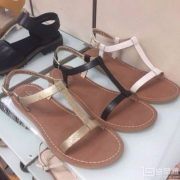 Clarks 其乐 Voyage Hop 女士真皮凉鞋 Prime会员凑单免费直邮