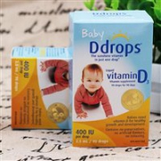 降价！Ddrops婴儿维生素D3滴剂400IU 90滴 【4瓶包邮装 】