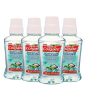 高露洁（Colgate）  贝齿 草本盐爽 漱口水 250ml*4瓶