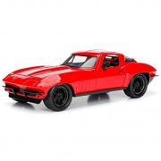 Jada Toys 速度与激情 8 Chevy Corvette 雪佛兰 考维特 1:24 汽车模型车
