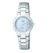 CITIZEN 西铁城 EW1670-59D 女士光动能珍珠贝母手表