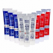 限prime会员，韩国MEDIAN 麦迪安 清除86%清洁牙膏组合 120g*9支装