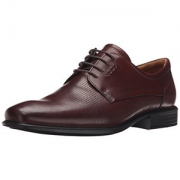 ECCO Mens Cairo Perforation Tie Oxford, Rust, 41 EU/7-7.5 M US
