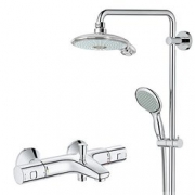 prime会员！ GROHE 高仪 34598000+27911000 恒温淋浴手持花洒套装