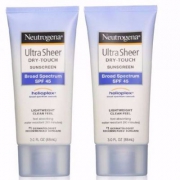 Neutrogena 露得清 超薄清爽防晒乳 SPF45 88ml*2支 Prime会员凑单免费直邮含税