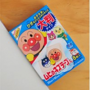 凑单品：池田模范堂 面包超人 儿童防水止血贴/创可贴大号 8枚