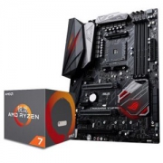 锐龙 AMD Ryzen 7 1800X 处理器+玩家国度 CROSSHAIR VI HERO 主板（AMD X370/socket AM4）优惠套装