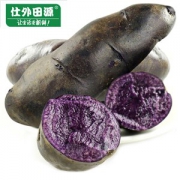 仕外田源 现挖黑土豆 黑金刚马铃薯 5斤