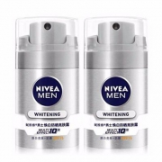 镇店之宝，NIVEA 妮维雅 男士焕白防晒亮肤露50g*2