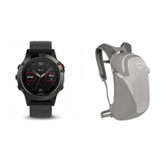 佳明（GARMIN） fenix5 蓝宝石镜面国行英文版 运动户外手表 送Osprey背包