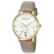 kate spade new york Metro女士珍珠母贝水晶石英表