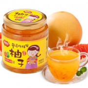 福事多蜂蜜柚子茶600g 韩国风味冲饮果汁水果茶饮料 *6件
