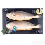 限地区，三都港 无公害三去黄花鱼2条装 共1Kg*3份