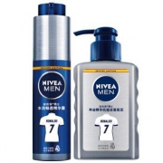 NIVEA 妮维雅 水活畅透套装（抗痘洁面150ml+精华露50g+多效洁面乳50g）