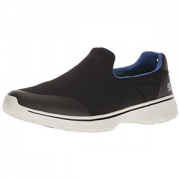 历史新低 斯凯奇 男士 4代健步鞋 Skechers Mens Go Walk 4 Low-Top Sneakers