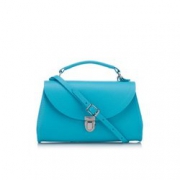 THE CAMBRIDGE SATCHEL MINI POPPY女士真皮单肩包
