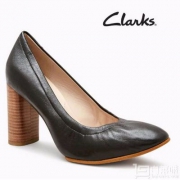 国内￥1199，Clarks 其乐 Grace Eva 女士真皮浅口高跟鞋 两色 直邮含税