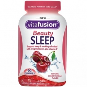 补货，Vitafusion 美容助眠软糖 90粒 樱桃香草味 Prime会员凑单免费直邮