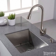 限Prime会员，Kraus 克劳思 KPF-1621SS 厨房抽拉水槽龙头