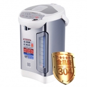 美的（Midea） PF602-50G 电热水瓶 5L 六段保温 智能预约 一键除氯