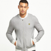 LYLE & SCOTT  苏格兰金鹰 Pique 男士休闲拉链夹克