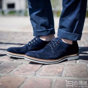 限UK6.5码，Timberland 添柏岚 Naples Trail 男士真皮牛津鞋 Prime会员免费直邮