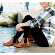 Clarks其乐Taylor Shine女士真皮短靴