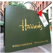 最后一天：Harrods百货全场9折大促 大牌护肤直邮退税相当于7折