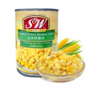 泰国进口！S&W 优实 玉米粒罐头 410g*2罐