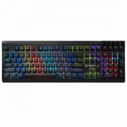 芝奇（G.SKILL）RIPJAWS KM570 RGB 幻彩背光机械式键盘 黑色 Cherry RGB 银轴