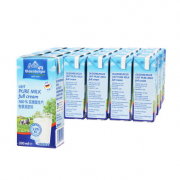 欧德堡（Oldenburger）     超高温灭菌脱脂牛奶 200ml*24盒 德国进口