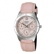 CASIO 卡西欧 手表指针系列女士手表皮带时尚女表LTP-2069L-4A+凑单品