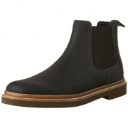 限尺码、中亚Prime会员：Clarks Bushacre up Chelsea 男士短靴