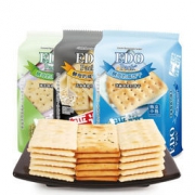 EDO pack 什锦梳苏打饼干三种口味 100g*3*3件