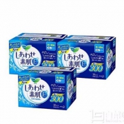 乐而雅  F系列 量多夜用棉柔透气卫生巾 30cm 10片*3包 Prime会员凑单免费直邮