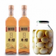 山西特产，清泉 老陈醋9度米醋500ml*4瓶