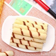越南进口，索利特 巧克力味华夫卷  80g*10件