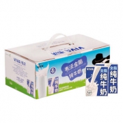 限地区：英国 进口牛奶 韦沃（VIVA）全脂纯牛奶 200ML*12 礼盒装