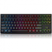 酷冷至尊（CoolerMaster） MasterKeys Pro S RGB87全彩背光版 机械游戏键盘 黑色 青轴